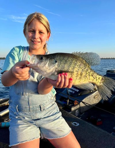 girl fishing